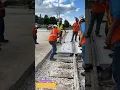 Hammer and Panel How Sledge Blows Align a Railroad Crossing Surface