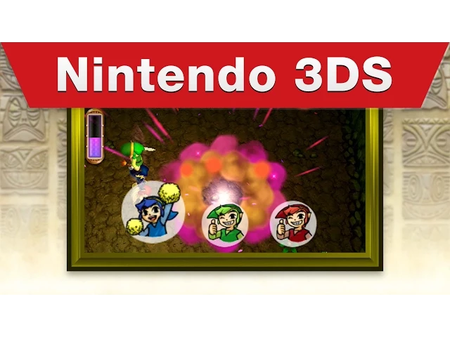 Nintendo 3DS - The Legend of Zelda: Tri Force Heroes E3 2015 Trailer