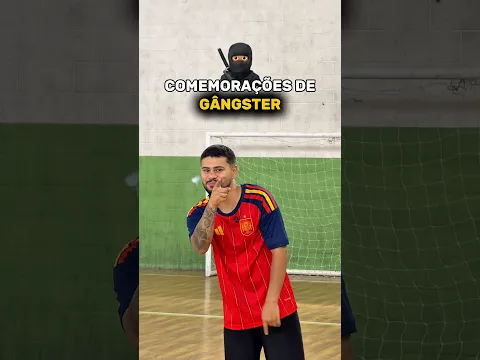 COMEMORAÇÕES DE GÂNGSTER #futebol #shorts