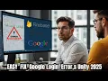 Google Sign In Error In Unity using Firebase Easy Tutorial 2025