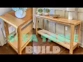 FULL BUILD Sofa Table Buffet Table Console Table