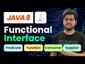 Java 8 Functional Interface Tutorial Predicate Function Consumer Supplier