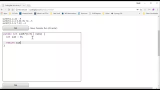 Coding Bat sum67