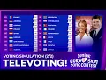 Lagu Junior Eurovision 2025: Voting Simulation | Televoting (Part 2/2)