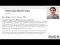 SoCS 2020 Master Class Answer Set Programming Modeling Solving and Applications