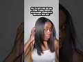 Fine relaxed hair isn't for the weak😭