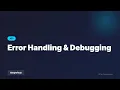 Error Handling Debugging Full Stack Development