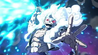 mylivewallpapers com Lightning Luffy Gear 5 4K