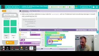 Code org - Event-Driven Programming in App Lab Building an App Color Sleuth