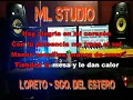 ENTRA A MI HOGAR KARAOKE -LOS MANSEROS SANTIAGUEÑOS