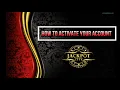 How to activate your account - Jackpot City