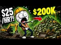 Every Level of a Heavy Equipment Operator 0 to 200K