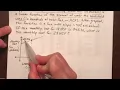Application problem with a linear function Finding a coordinate given the slope and a point