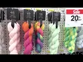 KC Hand Dyed Yarn Cotton JoAnn Shopping Knitting Crochet Handmade