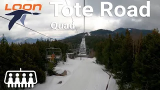 Loon Mountain - Tote Road Quad South Peak to Loon Peak
