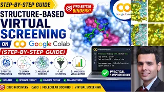 Structure-Based Virtual Screening on Google Colab Step-by-Step Guide