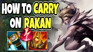 Challenger rakan shows you how to carry with FULL AP Rakan - Challenger support commentary