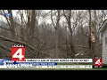 Storm damage clean up begins across Metro Detroit from a possible tornado touc own