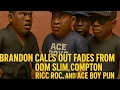 Download Lagu 🔥 BRANDON WANTS ALL THE SMOKE! CALLS OUT ODM SLIM, COMPTON RICC ROCC \u0026 ACE BOY PUN FOR FADES! 🔥