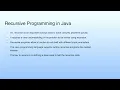 Long Summary Lecture 11 Java Static Scope Rule