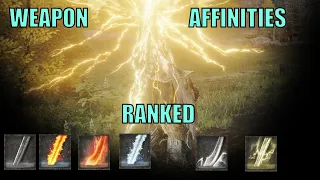 Elden Ring Ranking the best Weapon affinities AoW weapon infusions