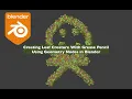 LIVENODING Geometry Nodes Instancing On Grease Pencil
