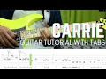 Download Lagu Carrie - Europe | Guitar Tutorial with tabs