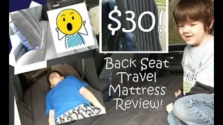 FBSPORT Car Air Mattress Review! $30 Back Seat Air Bed w/ Electric Pump