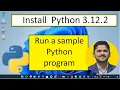 How to install Python 3 12 2 on Windows 11