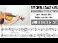 Download Lagu Bercinta Lewat Kata - Donne Maula Ft Yura Yunita || Violin Sheet Music