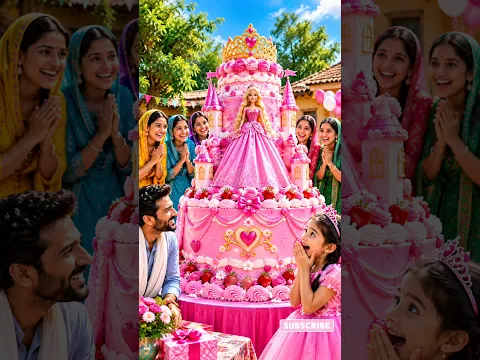 Giant Barbie Cake🎂 ka hai #video #shorts #trending #cake #barbiecake
