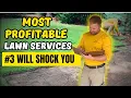 Top 10 Most Profitable Lawn Landscape Services Ranked by Real
