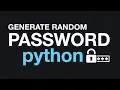 Password Generator in Python