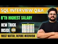 SQL Interview Question and Answers N th Highest Salary in SQL Deepankar Pathak