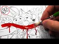 HORROR Artist vs 5 DISNEY Zootopia 2 Coloring Book