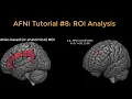 AFNI Tutorial ROI Analysis