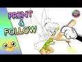 COLORING BOOK PAGES TO PRINT TINKERBELL PETER PAN