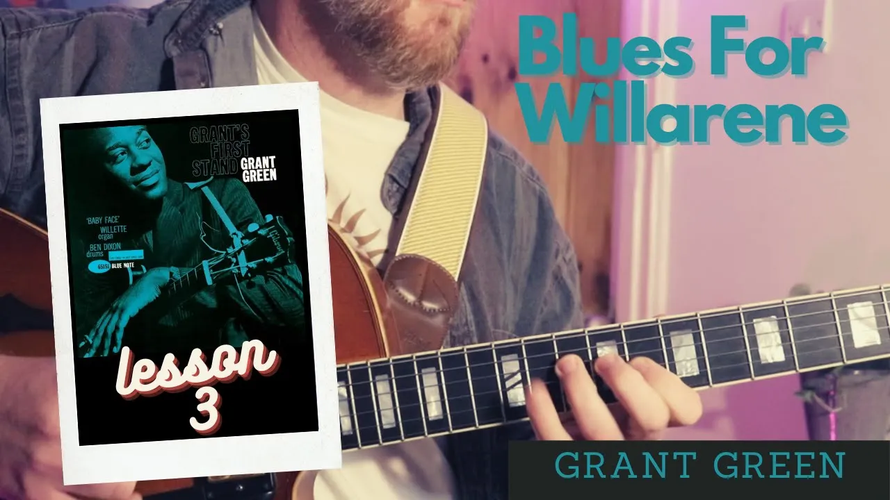 Use REPETITION in YOUR SOLO's! // Grant Green - Blues for Willarene // Lesson 3 Use REPETITION in YOUR SOLO's! // Grant Green - Blues for Willarene // Lesson 3
