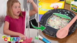 👻 Boo Goo & Halloween Paint Splatter Crafts! 🫟 Sensory Fun for Kids