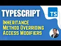 TypeScript for Playwright Inheritance Method Overriding Access Modifiers Session 15