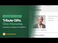 What Charitable Tributes Does In Memory Of In Honor Of On Behalf Of