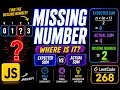 Missing Number Interview Question JavaScript DSA