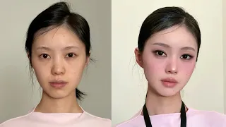 SMOKEY EYES + PINK BLUSH | Best Smokey Eyes Makeup for Asians