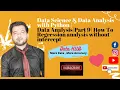 Data Science with Python Data Analysis Part 9 HOW TO Regression analysis without intercept