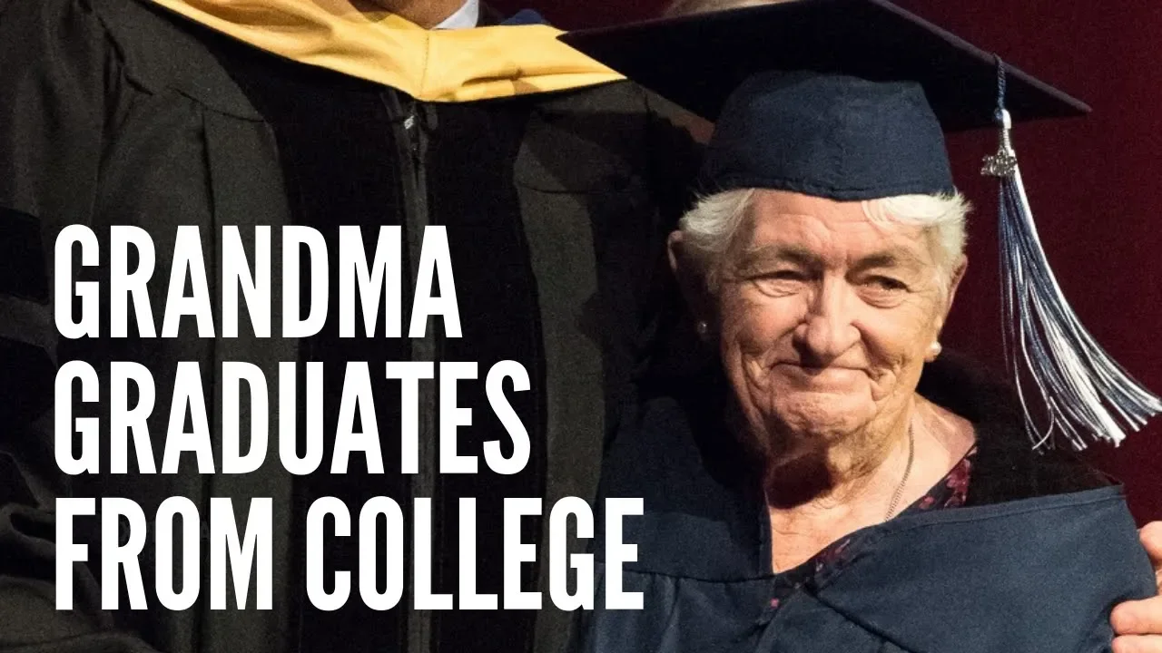 My Grandma Just Graduated From College At Age 79