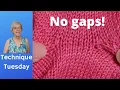 Avoiding Holes in Top-Down Sweater Underarms Technique Tuesday