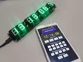 Android Bluetooth Synchronized LED Precision Digital Clock
