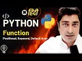 Positional Keyword Default Args in Function Python Hindi Lecture