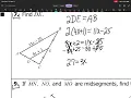 Math 2 Unit 4 Lesson 5 Triangle Midsegment Theorem
