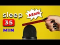 ASMR Fall ASLEEP in 35 Minutes Sticky Tape Sounds Bubble Wrap Sealing Wax No Talking